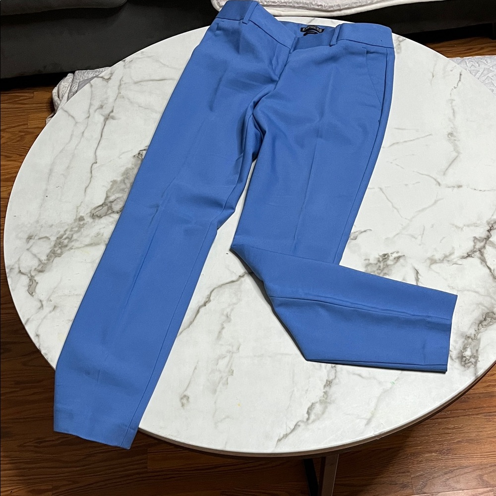 Express Women's Blue Ankle Pants